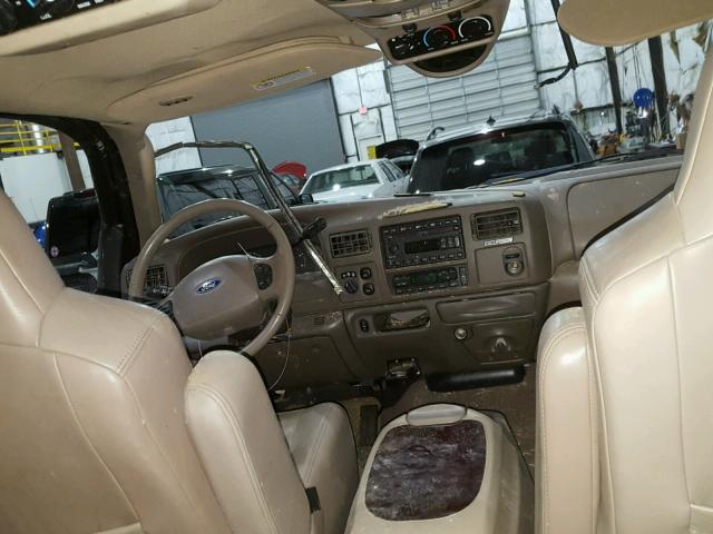 1FMSU43P83EB45366 - 2003 FORD EXCURSION GRAY photo 9