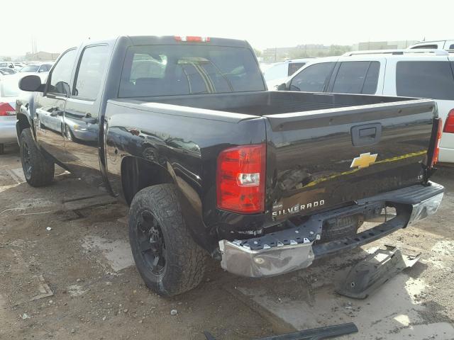 3GCPCREA1DG333322 - 2013 CHEVROLET SILVERADO BLACK photo 3