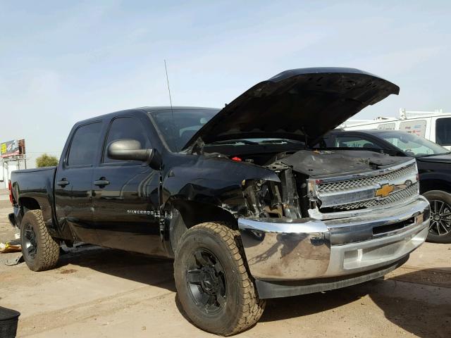 3GCPCREA1DG333322 - 2013 CHEVROLET SILVERADO BLACK photo 9