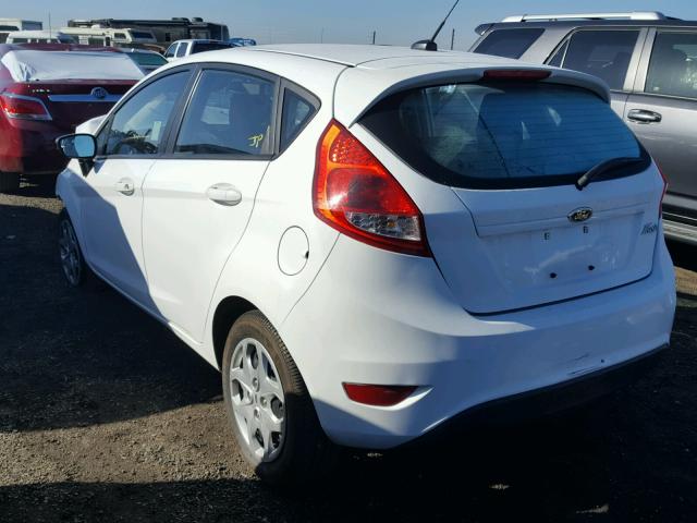 3FADP4TJ1DM215601 - 2013 FORD FIESTA S WHITE photo 3