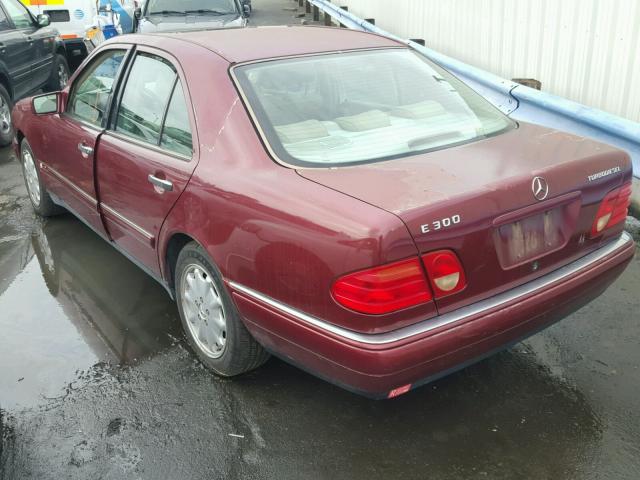 WDBJF25H3XA800064 - 1999 MERCEDES-BENZ E 300TD RED photo 3