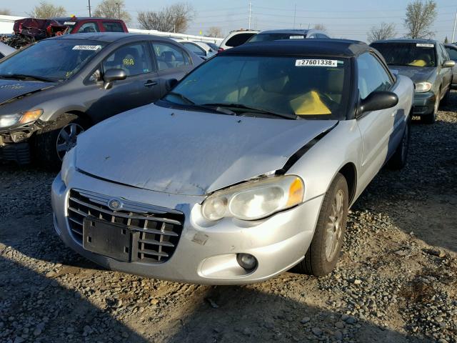 1C3EL55R26N187727 - 2006 CHRYSLER SEBRING TO SILVER photo 2