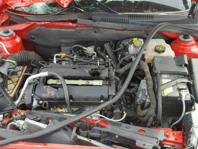 1G1P15SH4F7248448 - 2015 CHEVROLET CRUZE L RED photo 7