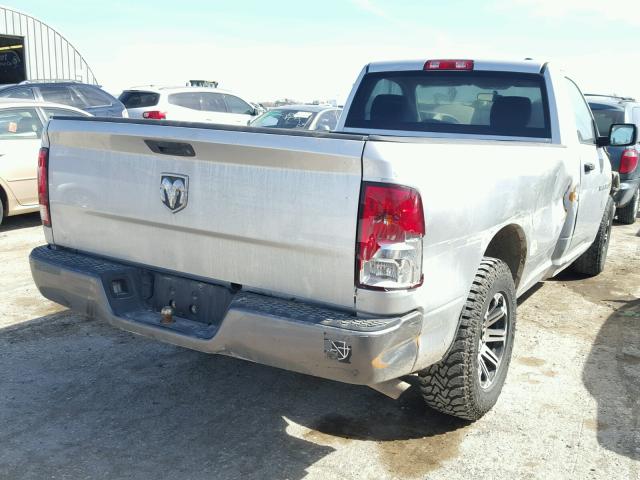 3D7JB1EKXBG598794 - 2011 DODGE RAM 1500 SILVER photo 4