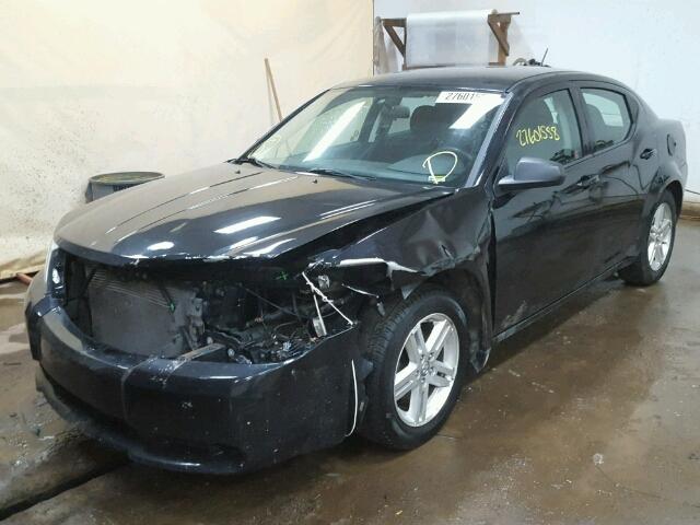 1B3LC56D59N514939 - 2009 DODGE AVENGER SX BLACK photo 2