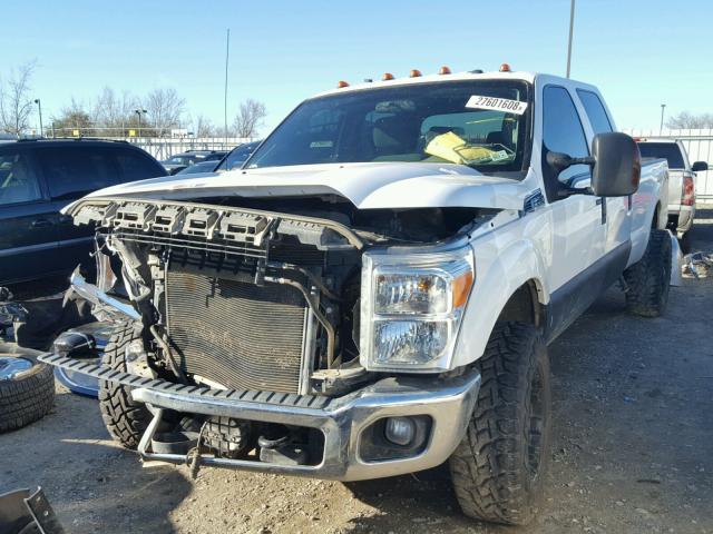 1FT7W2B6XDEA06472 - 2013 FORD F250 SUPER WHITE photo 2