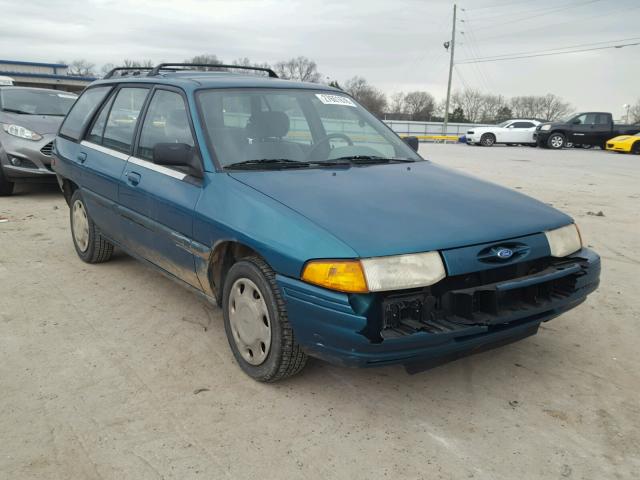 1FARP15J6RW132433 - 1994 FORD ESCORT LX GREEN photo 1