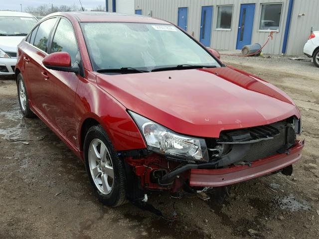 1G1PC5SB2D7321531 - 2013 CHEVROLET CRUZE LT RED photo 1