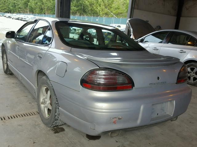 1G2WP52K8XF351252 - 1999 PONTIAC GRAND PRIX SILVER photo 3