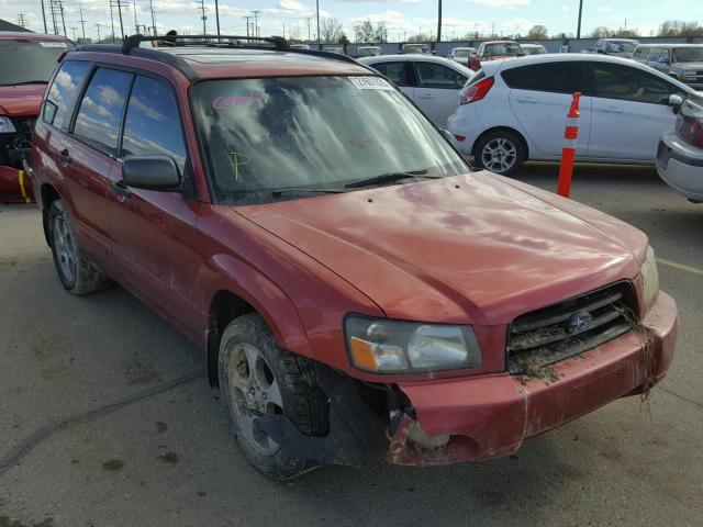 JF1SG65653H716618 - 2003 SUBARU FORESTER 2 MAROON photo 1