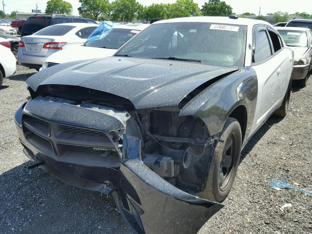 2B3CL1CG6BH557529 - 2011 DODGE CHARGER PO BLACK photo 2