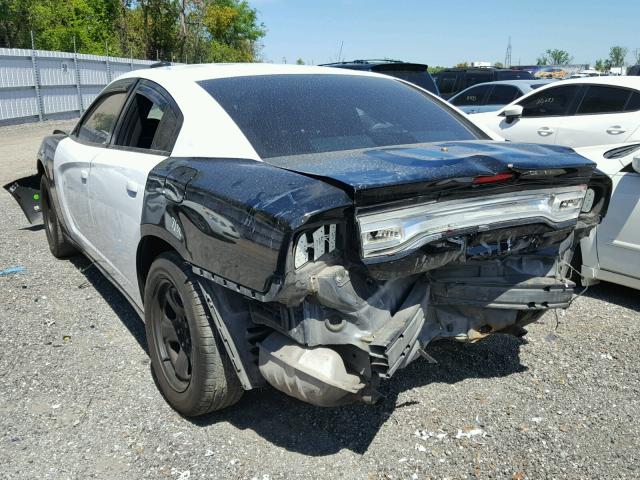 2B3CL1CG6BH557529 - 2011 DODGE CHARGER PO BLACK photo 3