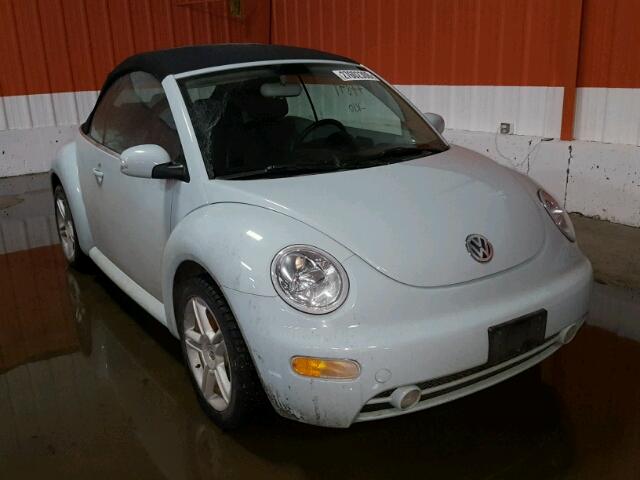 3VWCD31Y24M340578 - 2004 VOLKSWAGEN NEW BEETLE 蓝色 照片 1