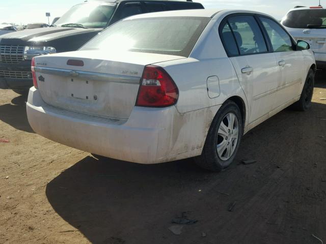 1G1ZT58N18F108236 - 2008 CHEVROLET MALIBU LT WHITE photo 4