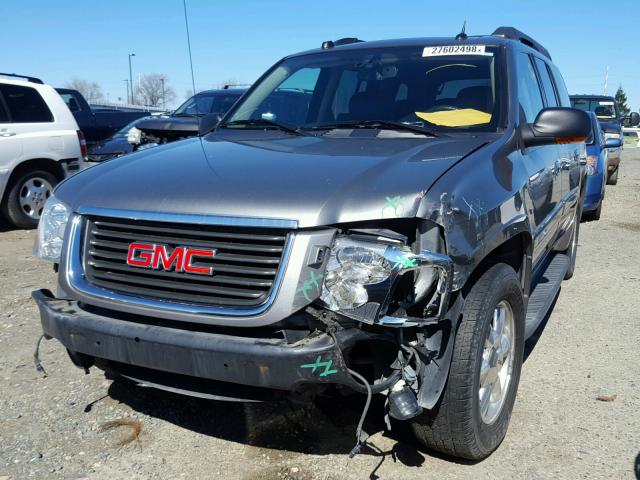 1GKET16M556136386 - 2005 GMC ENVOY XL GRAY photo 2