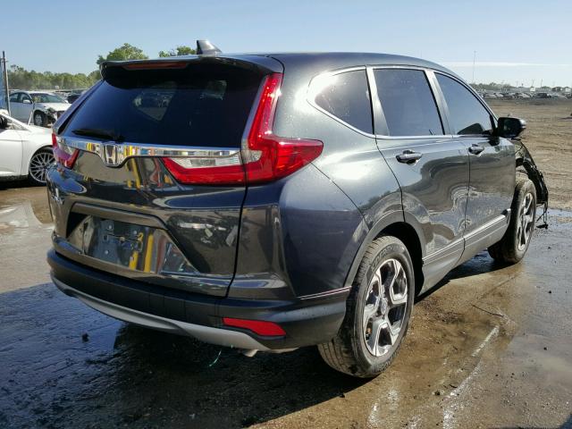 7FARW1H50HE042861 - 2017 HONDA CR-V EX CHARCOAL photo 4