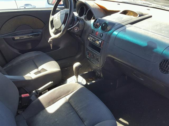 KL1TD66638B137831 - 2008 CHEVROLET AVEO BASE Mavi foto 5