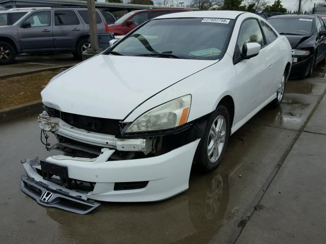 1HGCM71326A016756 - 2006 HONDA ACCORD LX WHITE photo 2