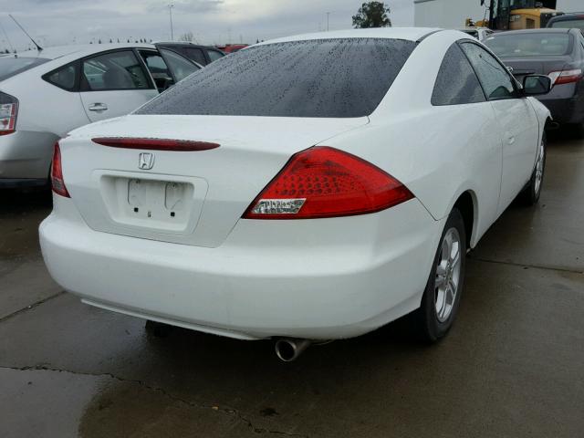 1HGCM71326A016756 - 2006 HONDA ACCORD LX WHITE photo 4