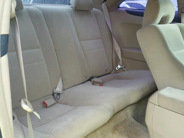 1HGCM71326A016756 - 2006 HONDA ACCORD LX WHITE photo 6