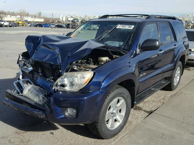 JTEBU14RX70127873 - 2007 TOYOTA 4RUNNER SR BLUE photo 2