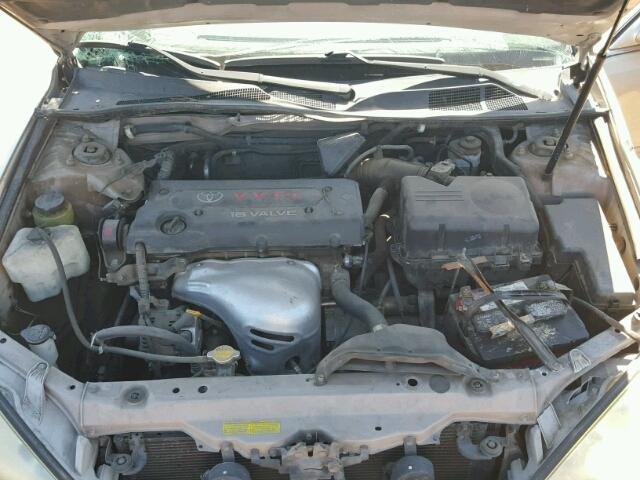 4T1BE32K03U772419 - 2003 TOYOTA CAMRY LE GOLD photo 7