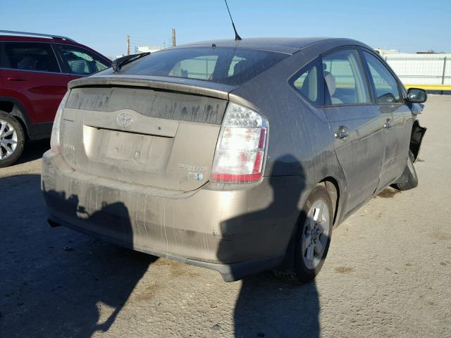 JTDKB22UX63154933 - 2006 TOYOTA PRIUS SILVER photo 4