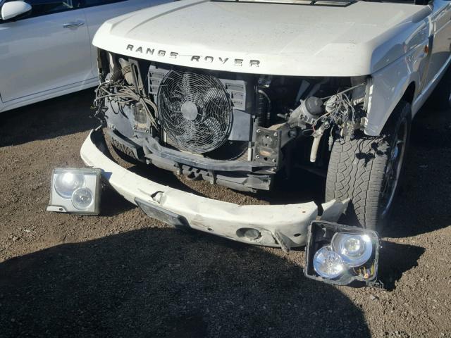 SALME11453A127201 - 2003 LAND ROVER RANGE ROVE WHITE photo 9