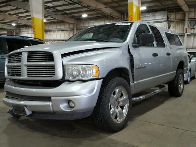 1D7HU18Z52J230104 - 2002 DODGE RAM 1500 SILVER photo 2