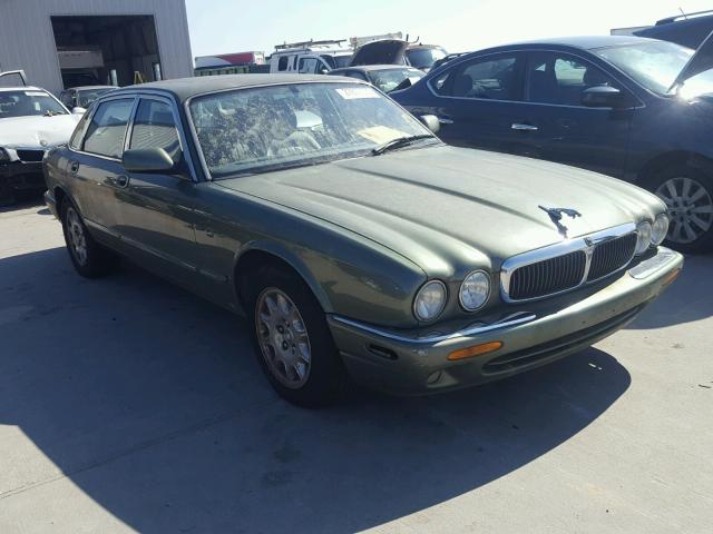 SAJHX1044XC862929 - 1999 JAGUAR XJ8 GREEN photo 1