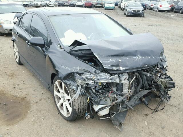 2HGFA1F9XBH512495 - 2011 HONDA CIVIC EX-L BLACK photo 1