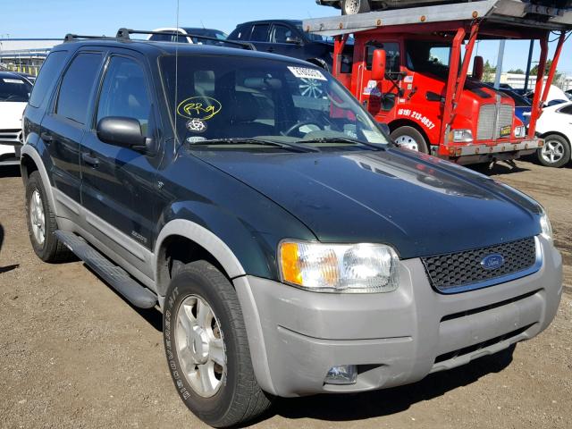 1FMCU04132KC84537 - 2002 FORD ESCAPE XLT GREEN photo 1