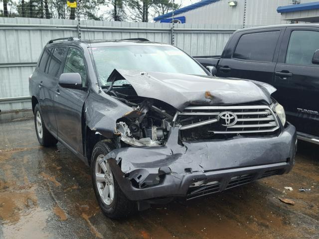 JTEES41A582049267 - 2008 TOYOTA HIGHLANDER BLUE photo 1