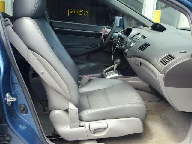 1HGFA16876L153980 - 2006 HONDA CIVIC EX Mavi foto 5