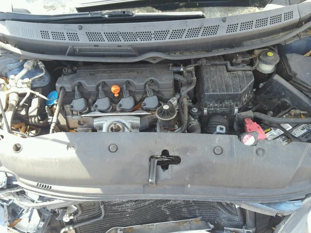 1HGFA16876L153980 - 2006 HONDA CIVIC EX Mavi foto 7