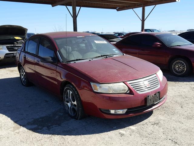 1G8AL52F55Z117631 - 2005 SATURN ION LEVEL RED photo 1