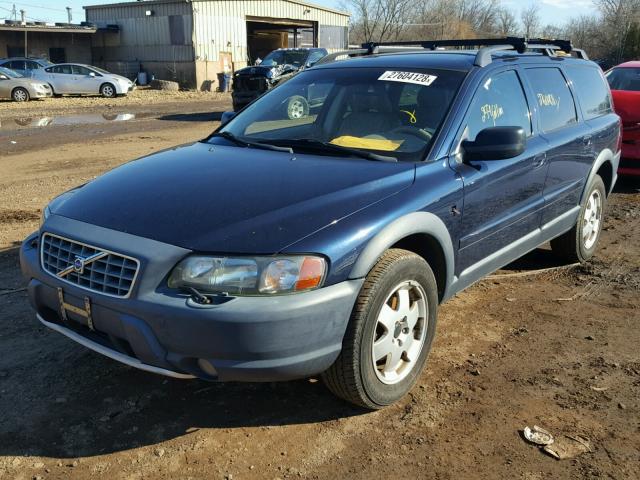 YV1SZ59H331112692 - 2003 VOLVO XC70 BLUE photo 2