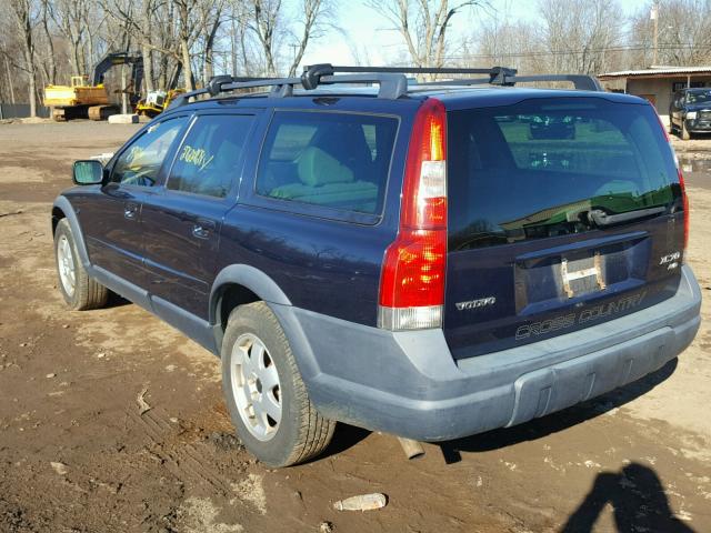 YV1SZ59H331112692 - 2003 VOLVO XC70 BLUE photo 3