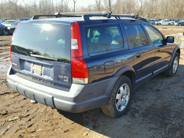 YV1SZ59H331112692 - 2003 VOLVO XC70 BLUE photo 4