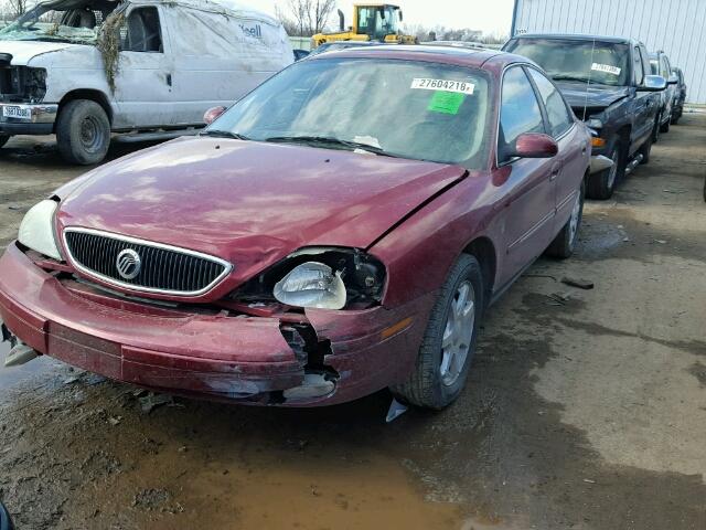 1MEFM55S23G628626 - 2003 MERCURY SABLE LS P RED photo 2