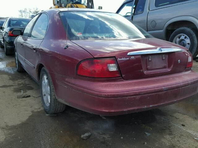 1MEFM55S23G628626 - 2003 MERCURY SABLE LS P RED photo 3