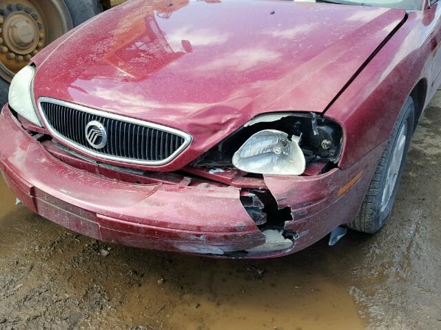 1MEFM55S23G628626 - 2003 MERCURY SABLE LS P RED photo 9