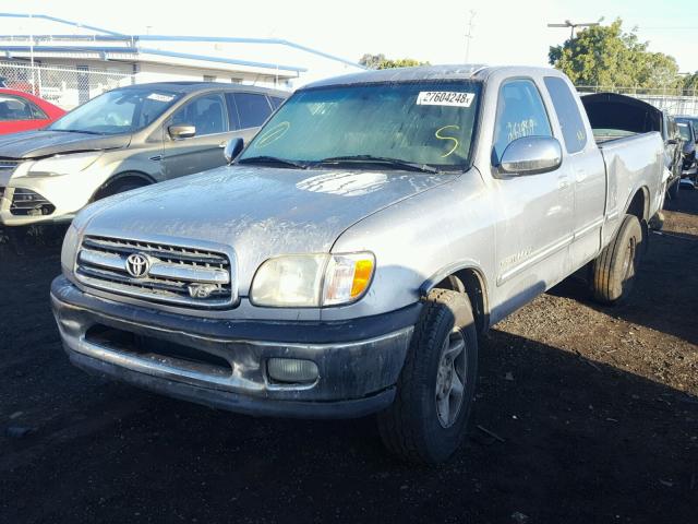 5TBRT34151S210877 - 2001 TOYOTA TUNDRA ACC SILVER photo 2