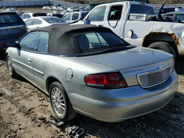 1C3EL55R55N535888 - 2005 CHRYSLER SEBRING TO SILVER photo 3