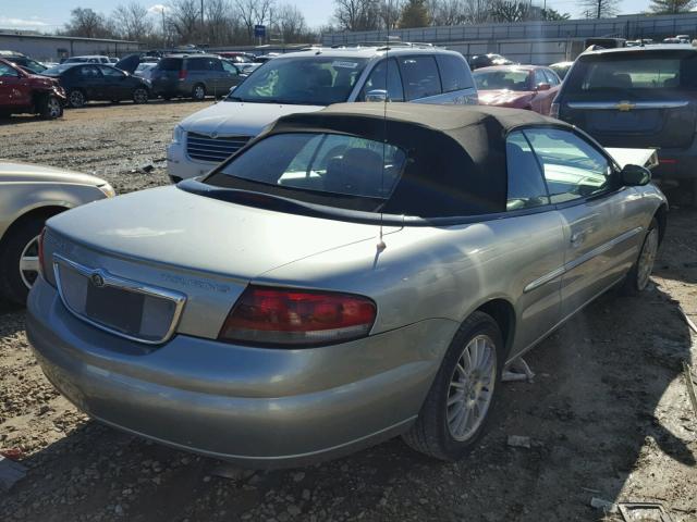 1C3EL55R55N535888 - 2005 CHRYSLER SEBRING TO SILVER photo 4