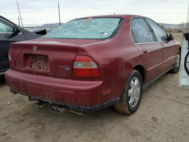 1HGCE6669SA028326 - 1995 HONDA ACCORD EX RED photo 4