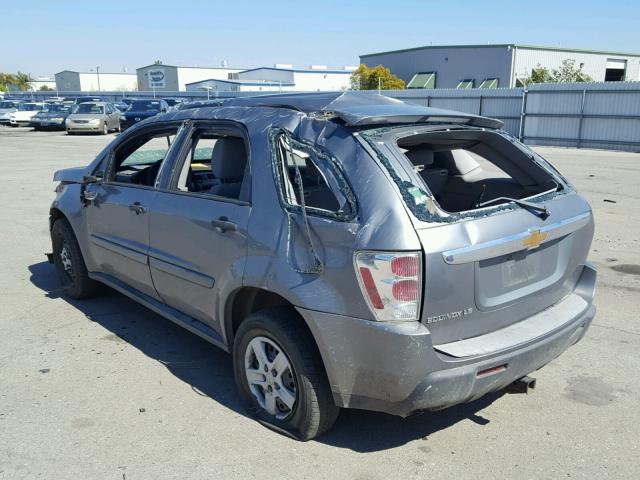 2CNDL13FX66134329 - 2006 CHEVROLET EQUINOX LS GRAY photo 3