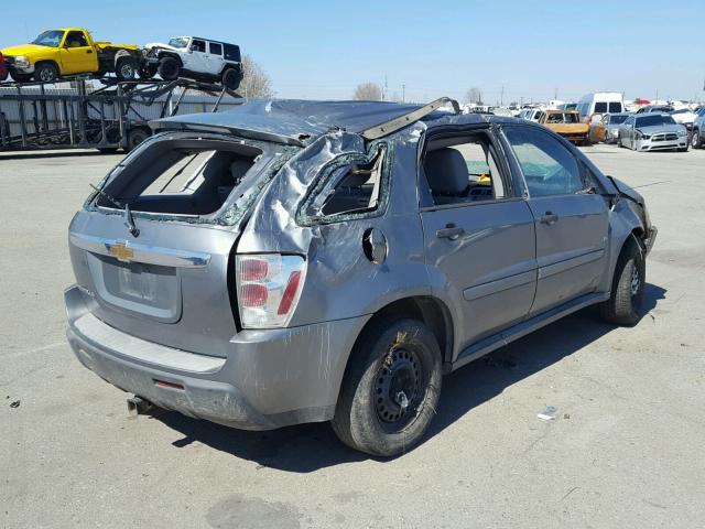 2CNDL13FX66134329 - 2006 CHEVROLET EQUINOX LS GRAY photo 4