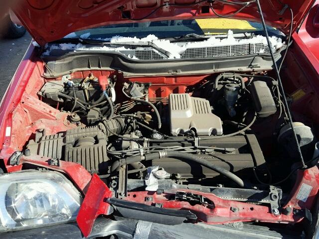 JHLRD186XXC029351 - 1999 HONDA CR-V EX RED photo 7