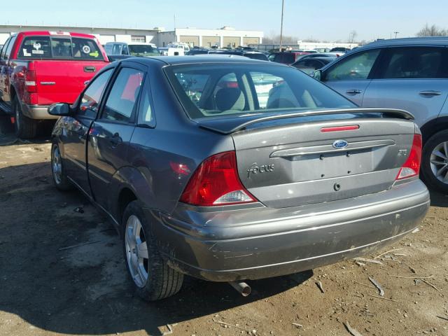 1FAFP38313W263689 - 2003 FORD FOCUS ZTS GRAY photo 3